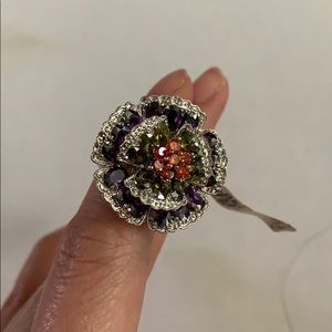 Rhinestones ring
